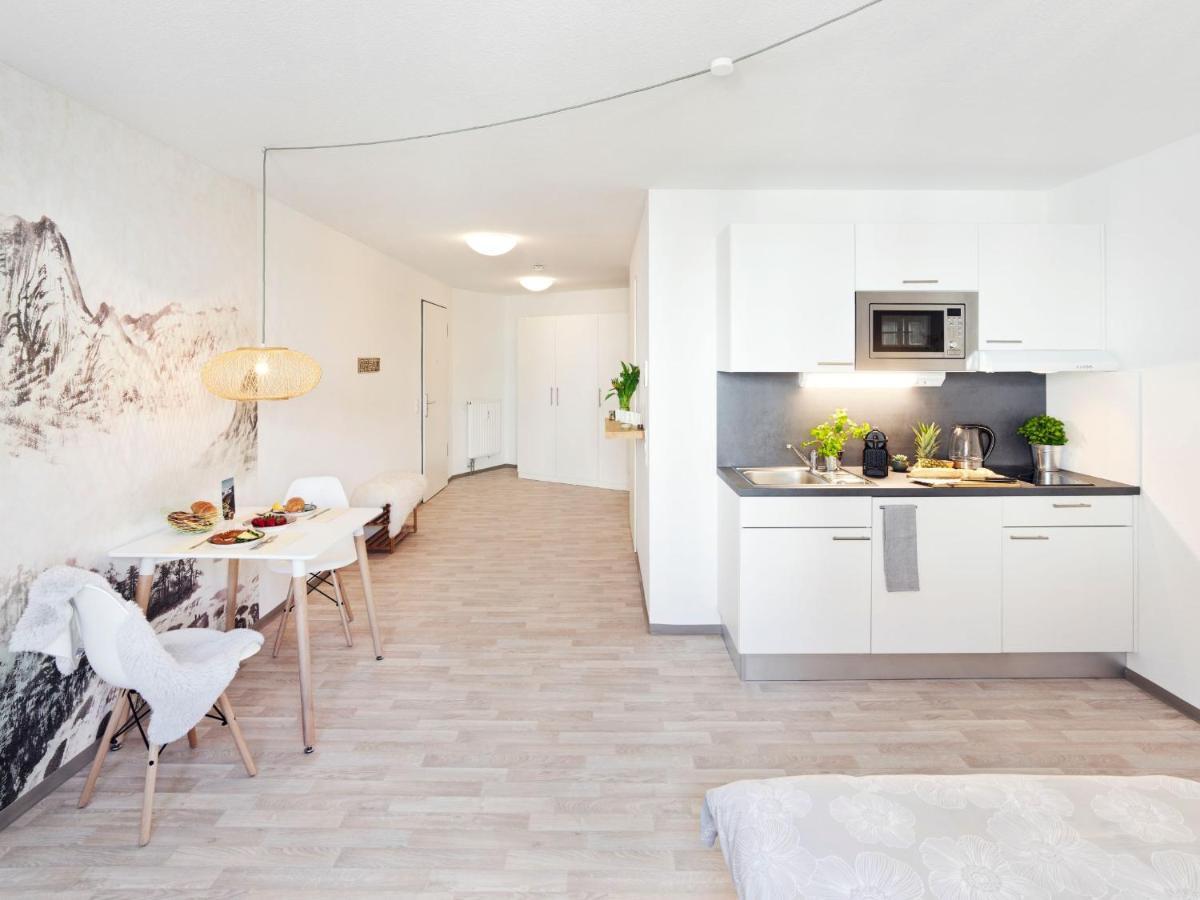 Neu☆Business Apartment☆Messe/Airport☆Tiefgarage Leinfelden-Echterdingen Eksteriør bilde