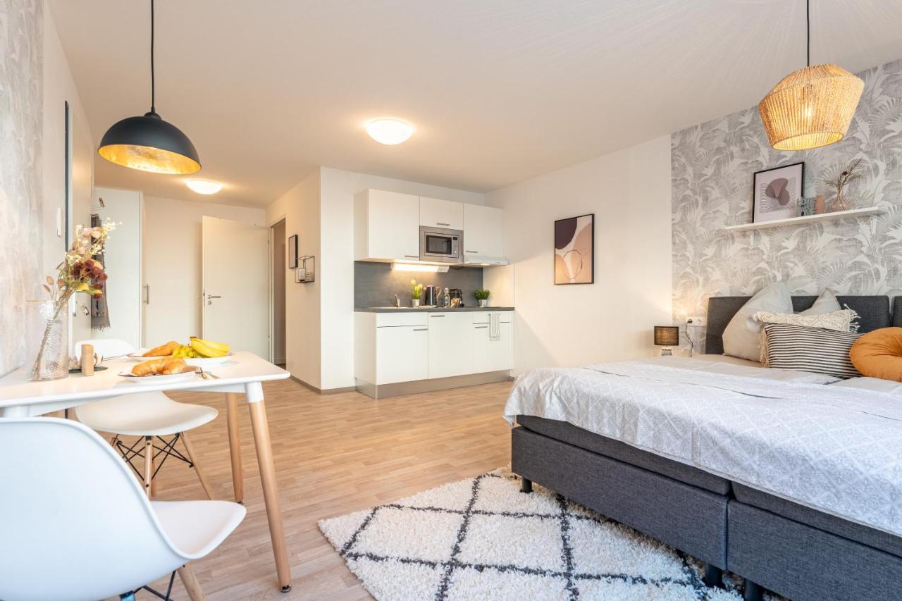 Neu☆Business Apartment☆Messe/Airport☆Tiefgarage Leinfelden-Echterdingen Eksteriør bilde