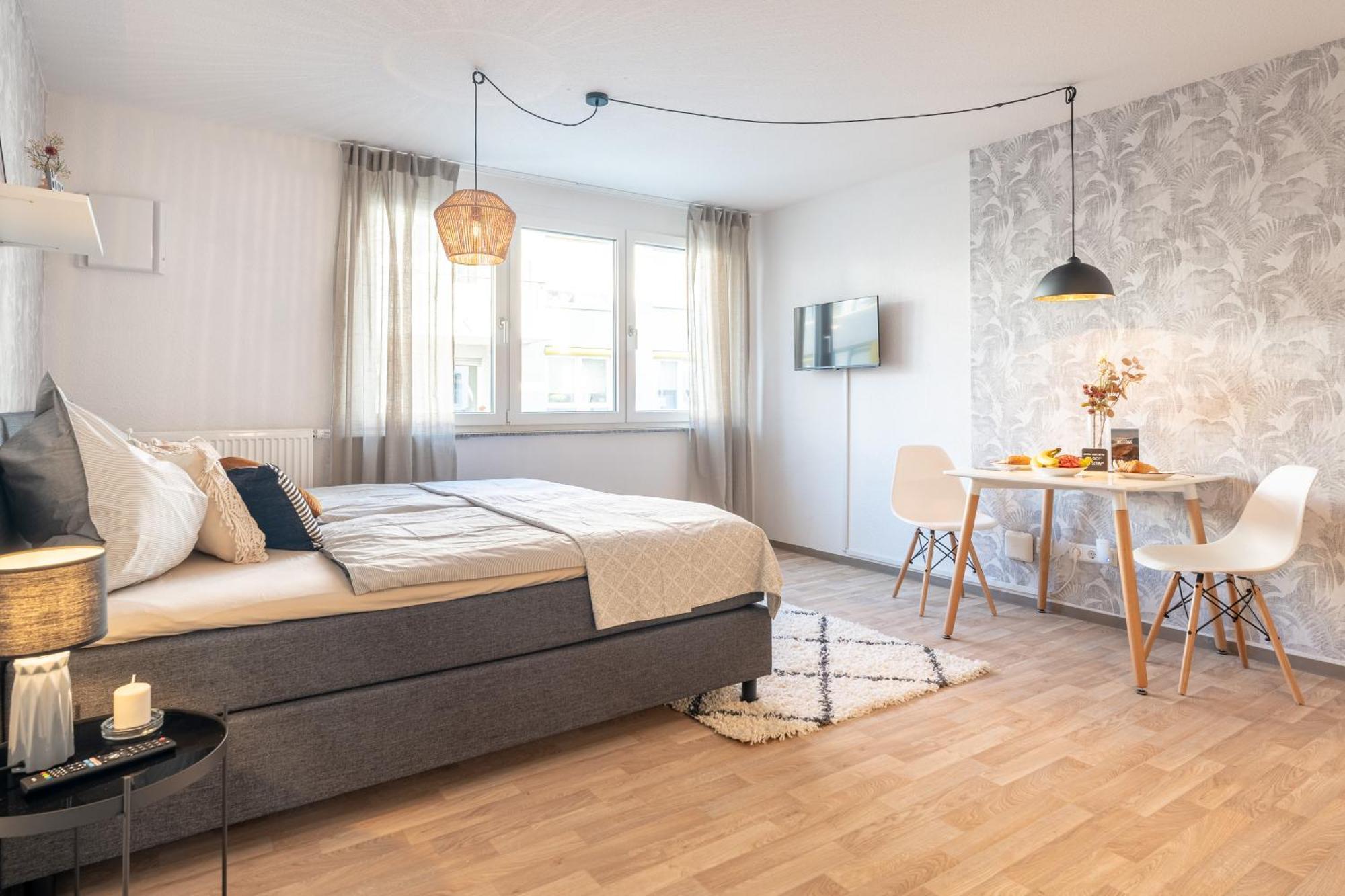 Neu☆Business Apartment☆Messe/Airport☆Tiefgarage Leinfelden-Echterdingen Rom bilde